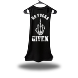 NO FUCKS GIVEN DRUMMER ROAD RASH TANK TOP *WHITE*