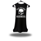 ALL BUSINESS DRUMMER ROAD RASH TANK TOP