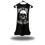 DON'T DIE DRUMMER ROAD RASH TANK TOP