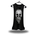 FU SKULL DRUMMER ROAD RASH TANK TOP