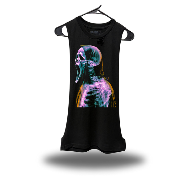 GHOSTFACE SKELETON DRUMMER ROAD RASH TANK TOP