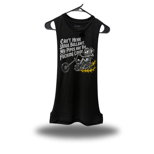 CAN'T HEAR DRUMMER ROAD RASH TANK TOP