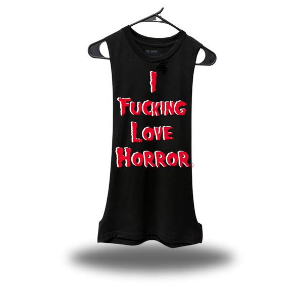 HORROR LOVE DRUMMER ROAD RASH TANK TOP