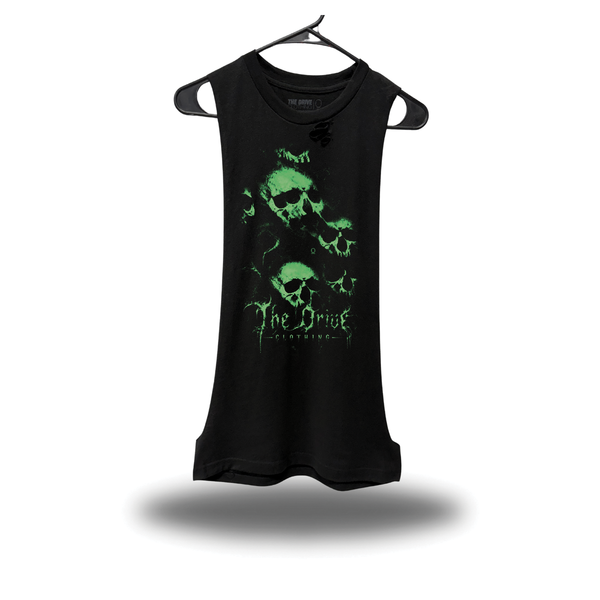 TDC GHOST SKULLS DRUMMER ROAD RASH TANK TOP