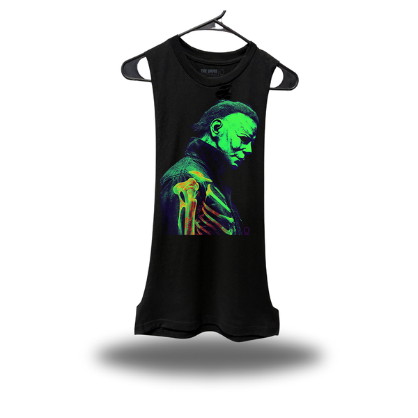 MYERS SKELETON DRUMMER ROAD RASH TANK TOP