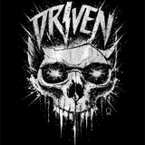 DRIVEN SKULL DECAL