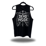 DEAD INSIDE CLASSIC BLACK TANK TOP