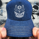 CRUISIN DENIM CURVED BILL HAT