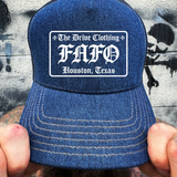 TDC FAFO DENIM CURVED BILL HAT