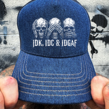 IDC DENIM CURVED BILL HAT