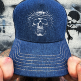FAITH DENIM CURVED BILL HAT