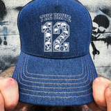 JERSEY DENIM CURVED BILL HAT
