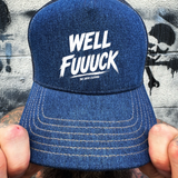 F***CK DENIM CURVED BILL HAT