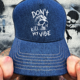 MY VIBE DENIM CURVED BILL HAT