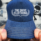 WREATH DENIM CURVED BILL HAT