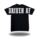 DRIVEN AF BLACK OVERSIZED BILLBOARD TEE