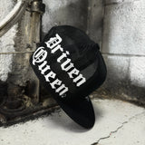 DRIVEN QUEEN SIDE STYLE BLACK HAT