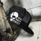 REAL NOT PERFECT SIDE STYLE BLACK HAT
