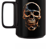 ELECTRIC SKULL COFFEE MUG
