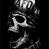 FAFO BIKER DECAL