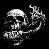 FAFO POISON DECAL