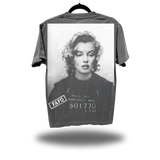 MARILYN FADED BLACK OVERSIZED TEE