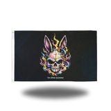 FIRE BUNNY FLAG