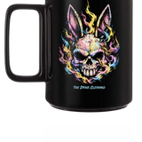 FIRE BUNNY COFFEE MUG