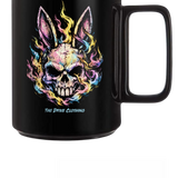FIRE BUNNY COFFEE MUG