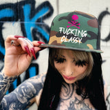 FUCKING CLASSY GREEN CAMO HAT