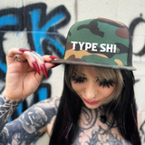 TYPE SHI GREEN CAMO HAT