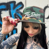 DRIVE GLOBES GREEN CAMO HAT