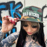 UNIVERSITY GREEN CAMO HAT