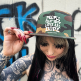 SHOW LOVE GREEN CAMO HAT