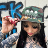 IDC GREEN CAMO HAT