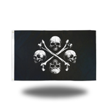 SKULLS & CROSSBONES FLAG