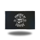 POWERED COFFEE FLAG