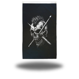 DRUMMER SKULL FLAG