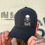 FAFO SKULL FLEXFIT COTTON HAT
