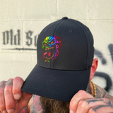 NEON NIGHTMARE FLEXFIT COTTON HAT