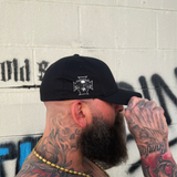 OUTLAW ENGINE SIDE STYLE FLEXFIT COTTON HAT