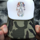 PAINT KILLS FOAM CURVED BILL CAMO HAT