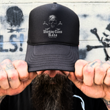 RAZA FOAM CURVED BILL BLACK HAT