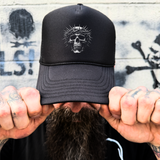 FAITH FOAM CURVED BILL BLACK HAT