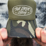 BADGE FOAM CURVED BILL GREEN CAMO HAT