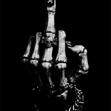 FU ROCKER DECAL