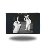FU RABBIT FLAG