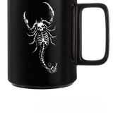 FU SCORPION BLACK COFFEE MUG