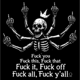 FU EVERYONE DECAL
