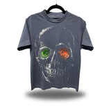 TOXIC VISION FADED NAVY OVERSIZED TEE